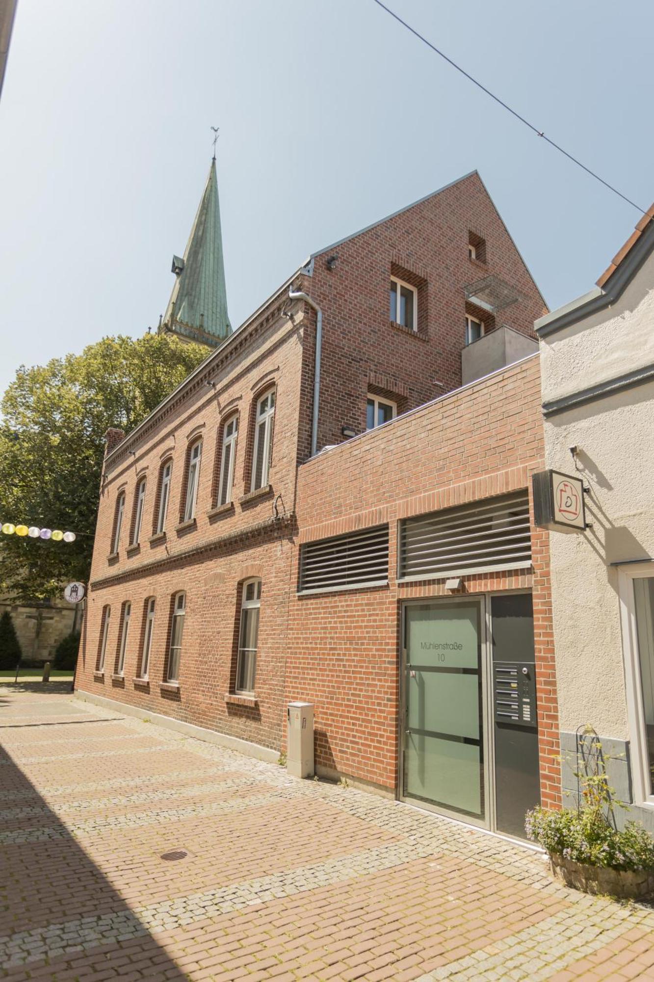 Stilvolles City-Apartment Glocke Ludinghausen Eksteriør billede