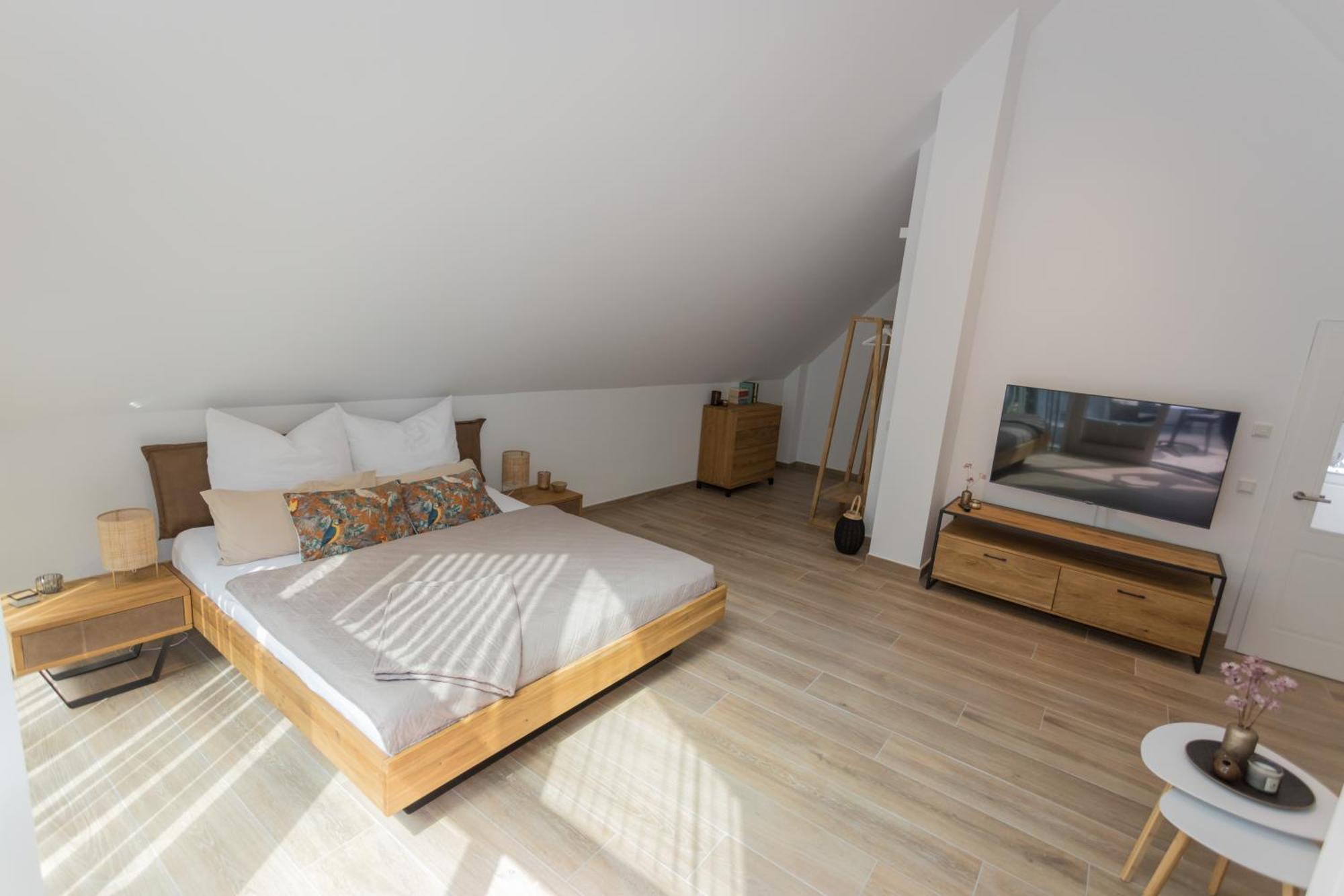 Stilvolles City-Apartment Glocke Ludinghausen Eksteriør billede