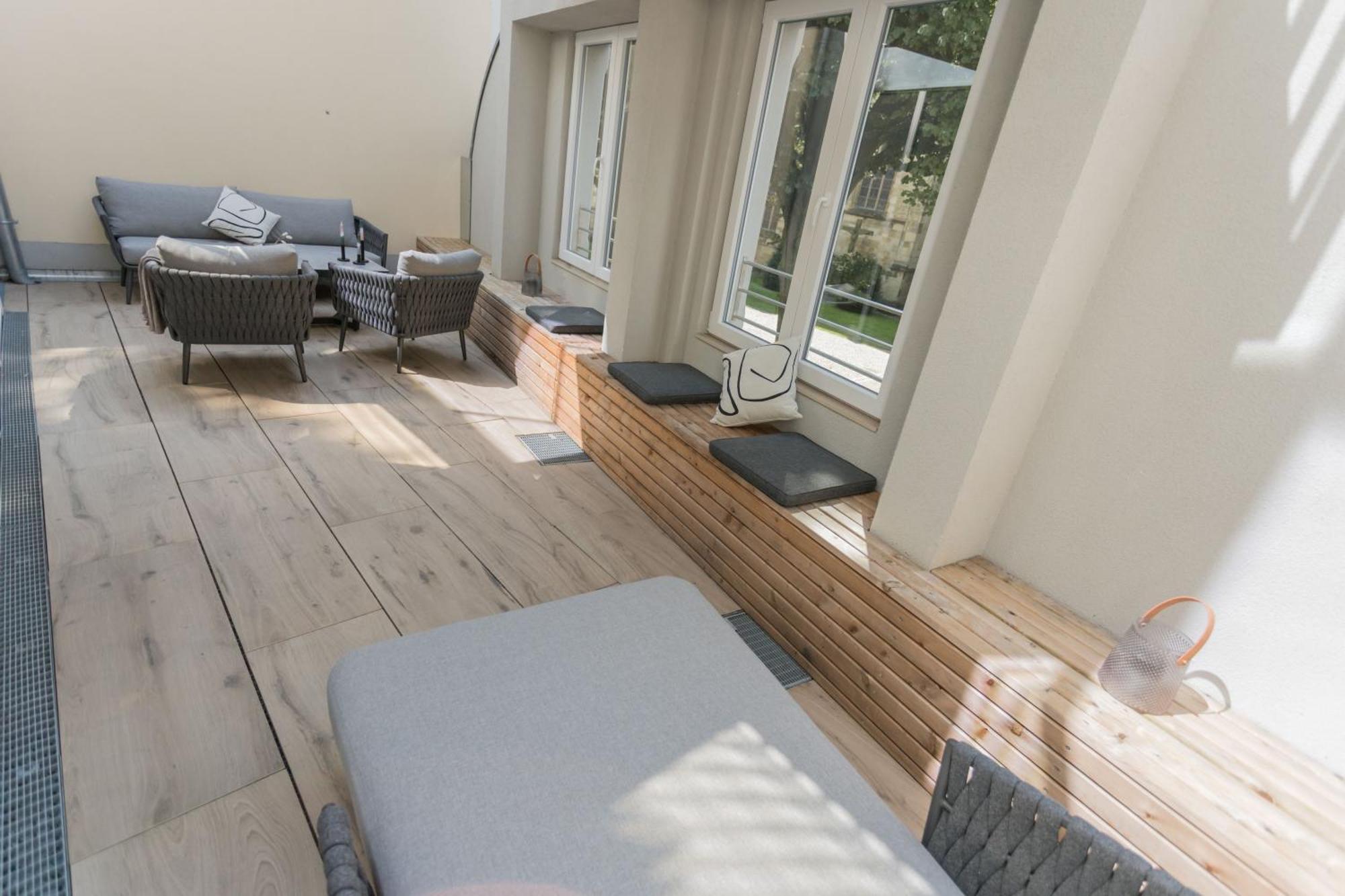 Stilvolles City-Apartment Glocke Ludinghausen Eksteriør billede