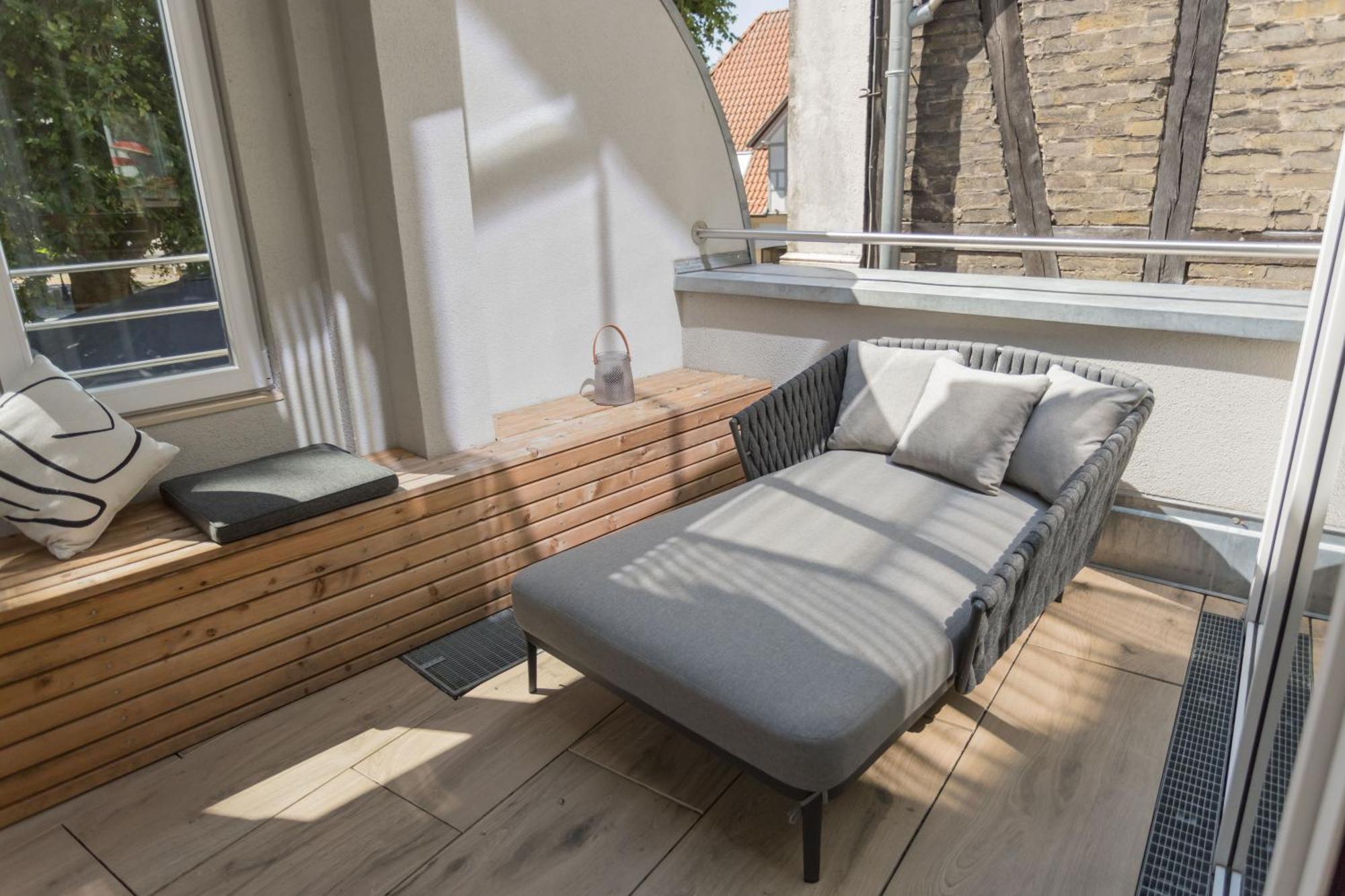 Stilvolles City-Apartment Glocke Ludinghausen Eksteriør billede